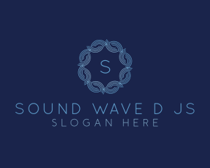 Water Wave Flow logo design