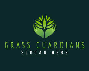 Grass Leaf Agriculture logo design