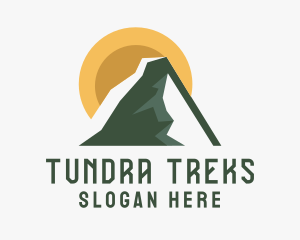 Mountain Hiking Nature Park logo design