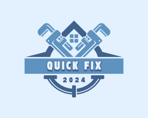 Water Plumbing Fix logo design