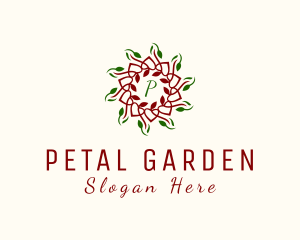 Natural Flower Botanical  logo design