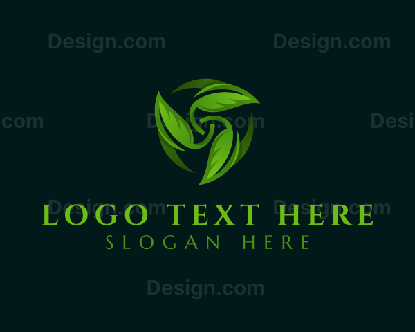 Natural Plant Leaf Logo