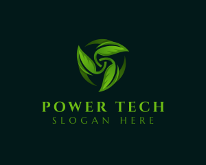 Natural Plant Leaf Logo