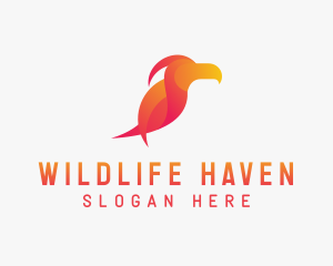 Toucan Wildlife Zoo  logo design