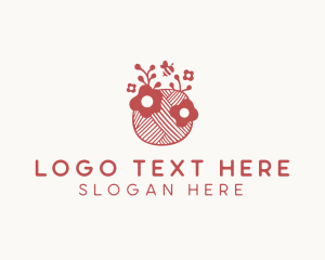 Handmade Floral Yarn  Logo