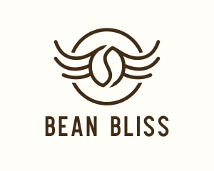 Coffee Bean Wings logo design