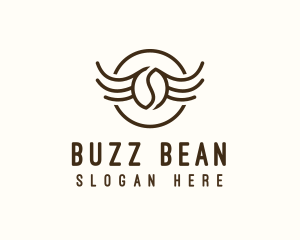 Coffee Bean Wings logo design