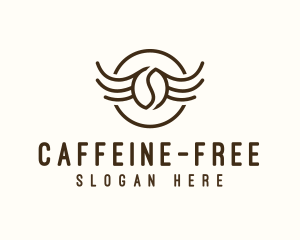 Coffee Bean Wings logo design