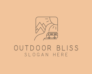 Outdoor Travel Camping logo design