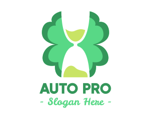 Hourglass Clover Leaf logo