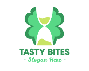 Hourglass Clover Leaf logo