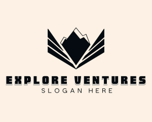 Mountain Outdoor Exploration logo design