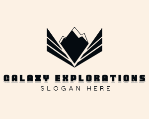 Mountain Outdoor Exploration logo design