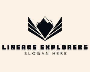 Mountain Outdoor Exploration logo design