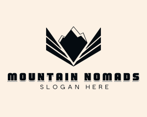 Mountain Outdoor Exploration logo design