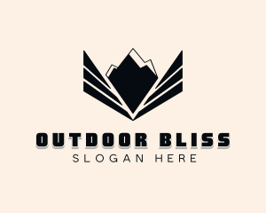 Mountain Outdoor Exploration logo design