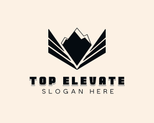 Mountain Outdoor Exploration logo design