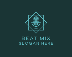 Microphone DJ Podcast logo