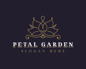 Floral Lotus Wellness logo design