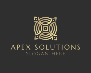 Elegant Luxury Cross Letter X  logo design