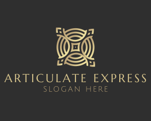 Elegant Luxury Cross Letter X  logo design