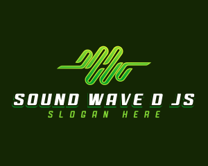 Vocal Soundwave Audio logo design