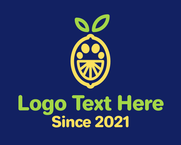 Lemon logo example 4