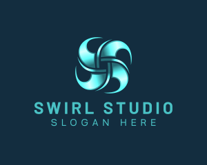 Swirl Digital Software logo design