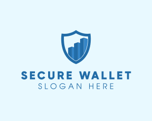 Security Shield Graph logo design