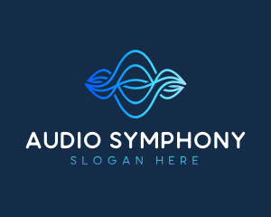 Audio Waves Technology logo design