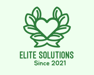 Organic Heart Plant logo