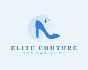 Fashion Stiletto Shoe logo design