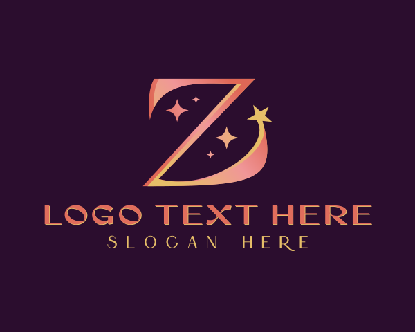 Letter Z logo example 3