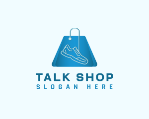 Shoes Retail Shopping logo design