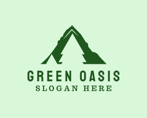 Green Pine Mountain Peak logo
