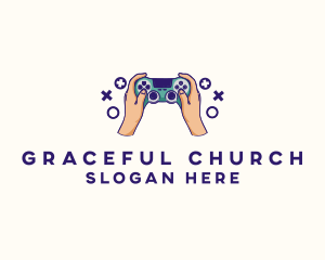 Hand Video Game Controller logo