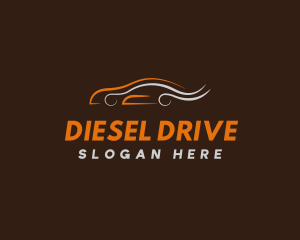 Car Drive Racing logo design