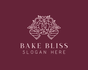 Confectionery Bake Pretzel logo design