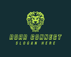 Lion League  Esports logo design