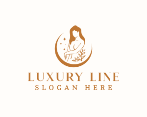 Luxury Woman Spa logo design