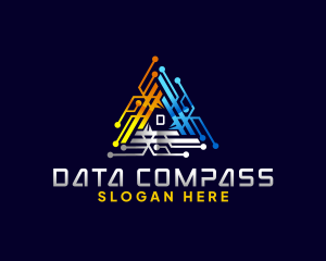 Circuit Data Triangle logo
