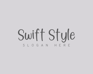 Handwriting Signature Style logo design