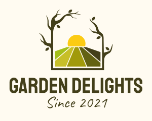 Sunset Nature Farm  logo design