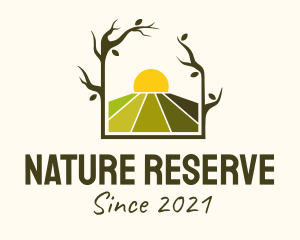 Sunset Nature Farm  logo design