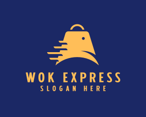 Express Shopping Delivery  logo design