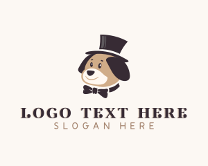 Cute Puppy Dog logo