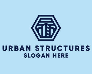 Property Building Structure  logo design