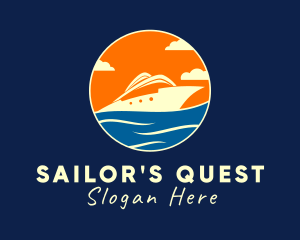 Sea Yacht Travel logo design