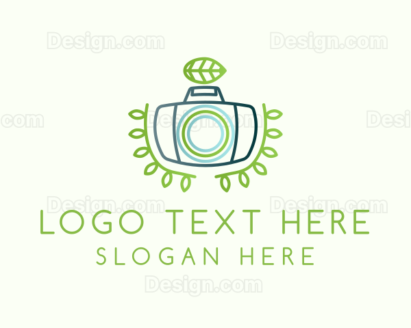 Green Leaf Camera Logo