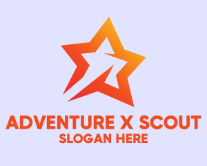 Generic Orange Star  logo design